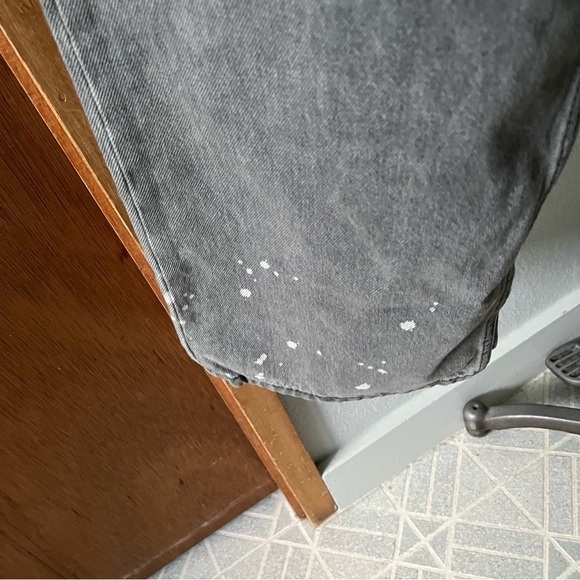 NEW LEVIS sz 32 LOW PRO Faded Gray Denim Jeans Mid Rise Straight Leg - Picture 4 of 12